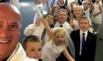 Father Zach and First Communicants