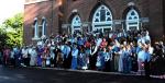 Sacred Heart parishioners 
