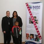 Bishop blesses 26th Catholics for Habitat home