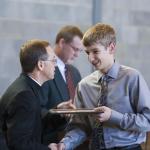 8th grade students recognized at annual Evansville Serra Club luncheon 