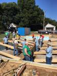 Knights of Columbus councils complete Habitat home