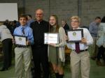 Serra Club honors local eighth-graders for vocations projects