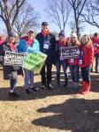 Diocesan pilgrims march to share God's love 