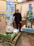 Sister Jody O'Neil takes part in 'tasty' art project