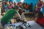 Mission group visits Haitian parish
