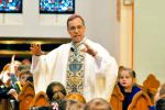 Diocesan Catholics celebrate, honor Pope Francis with Mass at Cathedral
