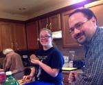 Cooking, cleaning and coloring!