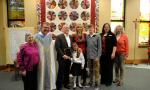 Tony Uebelhor receives Distinguished Graduate award at Precious Blood
