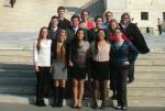Reitz Memorial HS students in Washington, D.C.