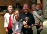 Parishioners help Father Gries celebrate 