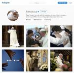 Pope Francis breaks record on Instagram