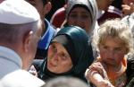 'It makes you weep,' pope says of refugees' stories