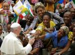Mercy received must be mercy shared, pope says at audience