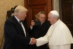 Pope, President Trump speak of hopes for peace