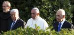 Pope tells presidents only God can bring peace to Holy Land
